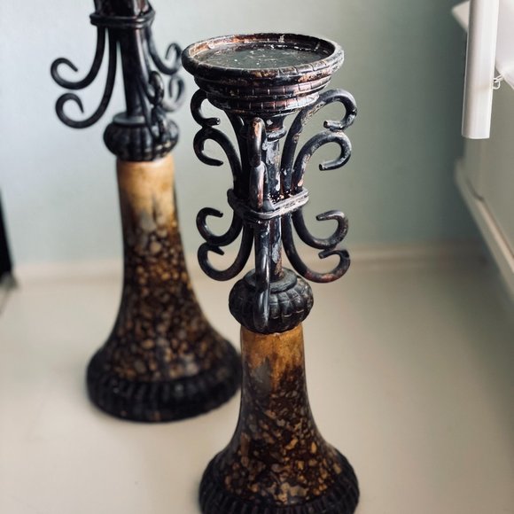 Metal Candleholders - Picture 3 of 5